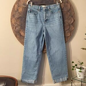 *SOLD* Universal Thread Highest Straight Ankle Cuffed Jean